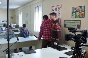 Alumnes d'ESO del col·legi Cardenal Vidal i Barraquer participen al programa TAGS de TV3