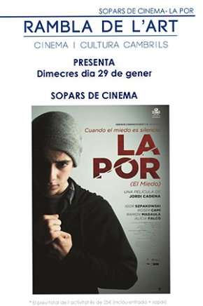La Rambla de l'Art-Cambrils estrena, demà, els Sopars de Cinema 