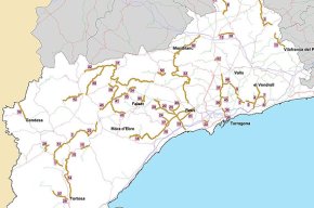 La Generalitat traspassa a la Diputació de Tarragona la titularitat de 396 quilòmetres de carreteres locals