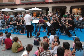 Més de 80 alumnes de l'Escola de Música participen en el concert amb motiu del Dia Europeu de la Música 