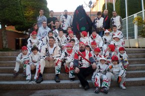 El Ball de Diables Cagarrieres participa al correfoc de La Pobla de Mafumet