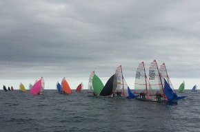 Les regatistes Carla i Marta Munté del CN Cambrils queden primeres al Velanium Trophy 2014 - 29er Eurocup del CN El Balís