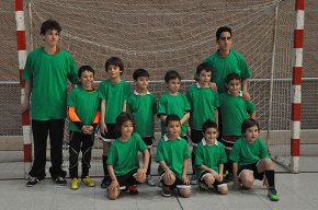 L'equip prebenjamí del CFS Laguna es proclama campió de lliga