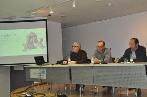 Es presenta el llibre "Sis mans per a set pecats" del cambrilenc Robert Benaiges, Lluís Aragonès i Xavier Llauradó
