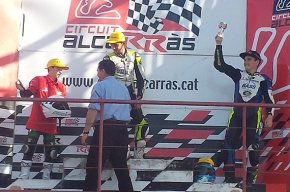 Xavi Maza s'estrena al campionat de Catalunya de velocitat amb un tercer lloc