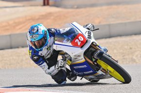El pilot cambrilenc Xavi Maza competeix a la Copa d'Espanya de motociclisme