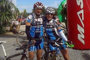 Noemí Susín de l'equip Les Barques Cambrils, tercera a la BTT Eutycles 2014