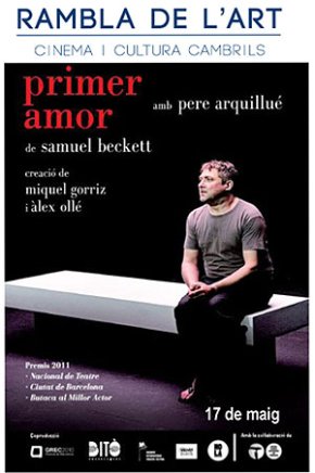 L'actor Pere Arquillué presentarà a Cambrils l'obra de teatre "Primer amor"