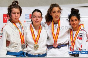 La judoca cambrilenca Ana García, campiona d'Espanya infantil