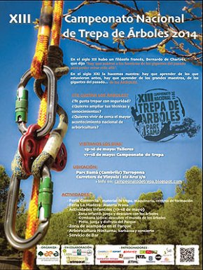 El Parc Samà acollirà, aquest cap de setmana, el XIII Campionat estatal de Grimpada d'Arbres