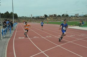 Un centenar d'escolars participen al XXII Campionat Local d'Atletisme, XV Memorial Carolina Marín