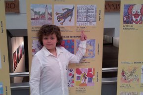 Yan Gusev, alumne de l'escola La Bòbila, premiat al XXXIIIè Concurs BBVA de Dibuix Escolar
