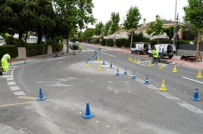 La Policia Local modifica la senyalització viària de Vilafortuny per millorar la seguretat