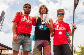 El Club Sup Cambrils suma tres medalles a la segona prova del Circuit Català de SUP Race