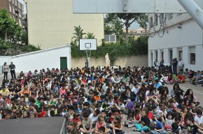 El col·legi Cardenal Vidal i Barraquer se suma a la campanya "Dóna la nota" en favor de l'educació musical