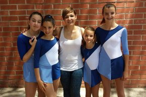 Laia Bargalló i Blanca Pérez obtenen el diploma de nivell B de patinatge artístic
