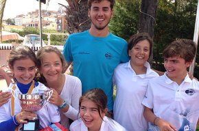 Macarena López del CN Cambrils es proclama campiona de Catalunya d'Optimist