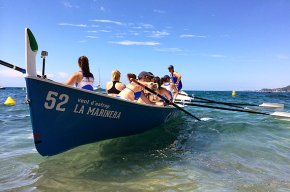 Els Vogadors senduen dues victòries a la segona regata de la Lliga Catalana de Llagut