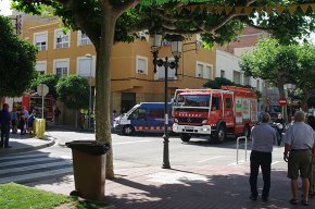 S'incendia la campana extractora d'un edifici de l'avinguda de Josep Vidal i Barraquer
