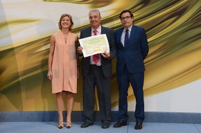 La Cooperativa Agrícola recull el diploma acreditatiu com a Millor Oli d'Oliva Verge Extra d'Espanya 2013-2014