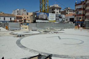 Les obres de la urbanització de la plaça del Pòsit acaben avui
