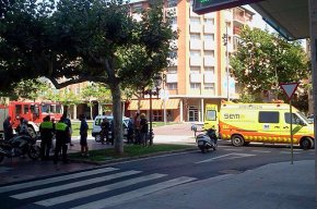 Dues dones atropellades al pas de vianants de l'antiga N-340
