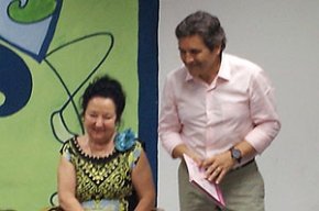 L'escriptora Anny Blain presenta el seu darrer llibre a la Biblioteca