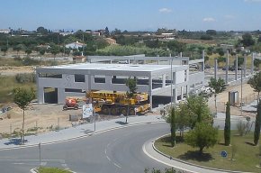 El nou complex esportiu de la Fontcoberta comença a prendre forma