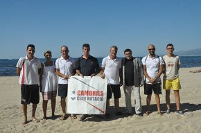 Es presenta el nou carril de natació en aigües obertes, el primer de la demarcació