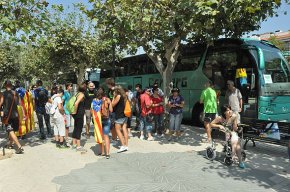 L'ANC disposa de dos autobusos més per anar a la manifestació de la Diada a Barcelona