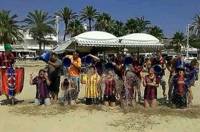 La Penya Barça Cambrils es mulla per l'ELA