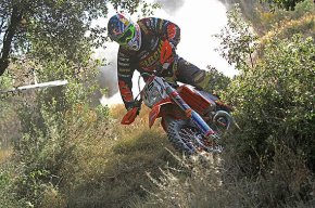Ivan Cervantes manté el lideratge al campionat d'Espanya d'enduro després d'una nova victòria a Navarra