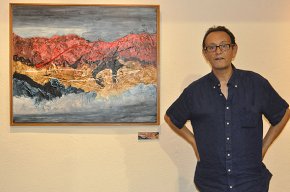 L'artista Adrià Vernet presenta les seves "Sensacions" a l'Espai El Pati
