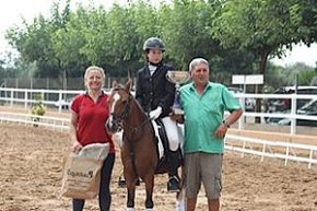 L'amazona local Nerea Aparicio del Club Hípic Castells guanya la VII Copa Costa Daurada
