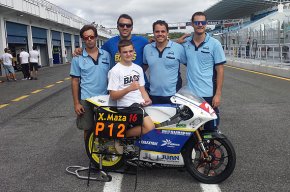 Xavi Maza suma els seus primers punts al campionat d'Espanya de motociclisme