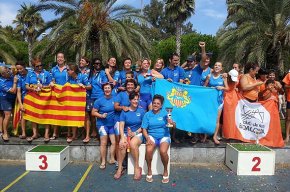 Sis medalles per als Vent d'Estrop al campionat de Catalunya de Llagut disputat a Cambrils