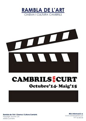 La Rambla de l'Art projectarà els curtmetratges de nova producció dins del programa Cambrils en Curt