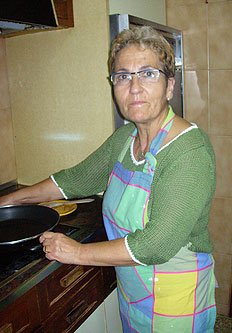Llenguado amb salsa de préssecs i nous