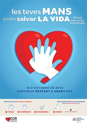Creu Roja informarà sobre els protocols d'actuació en cas d'aturada cardíaca en la Jornada Europea de Conscienciació