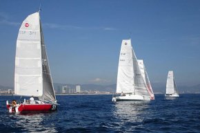 Guillermo Cañardo i Marc Miró del CN Cambrils, novè i desè a la regata Mini Barcelona