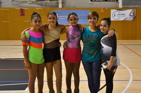 Maria Rius i Rebeca Franqueza, classificades per a la Copa Catalana de patinatge artístic