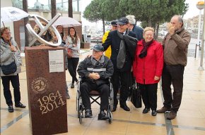 El Club Nàutic inaugura el monument commemoratiu del seu 50 aniversari