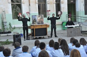 L'espectacle "El Setge de Cambrils" acosta la història local als alumnes cambrilencs