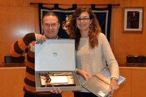 El consistori homenatja el responsable de la brigada municipal Antonio Garcia en la seva jubilació