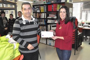 Estefania Rus Reyes guanya el premi de 3.000 euros del sorteig de la Unió de Botiguers 