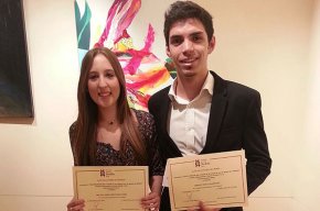 Els cambrilencs Jordan Wells i Melissa Fernández, premiats als Premis de Recerca de Batxillerat de la Fundació Reddis