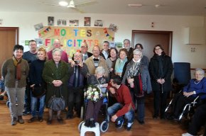 La cambrilenca Dolors Estrada celebra el seu 100 aniversari a la residència Cambrils Suite
