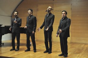 Concert de gospel i soul amb The Gourmets Vocal Quartet a la Cripta