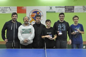 Domini del CTT Cambrils a nivell d'equips i en els rànquings individuals