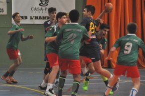Resultats dels equips base del Club Handbol Cambrils corresponents als dies 31 de gener i 1 de febrer